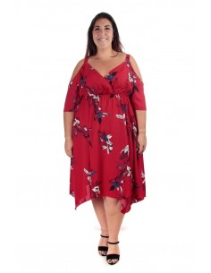 Vestido Miranda rojo