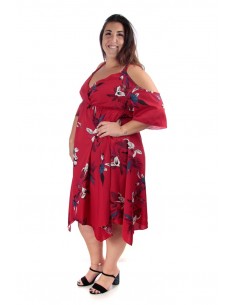 Vestido Miranda rojo 2