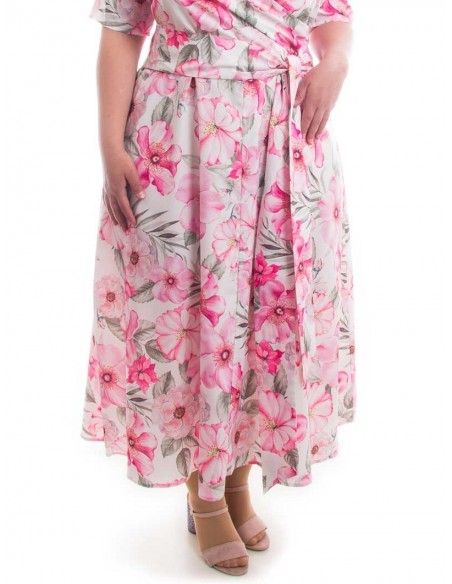 Vestido fiesta plus size Cala