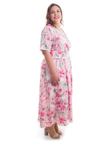 Vestido fiesta plus size Cala