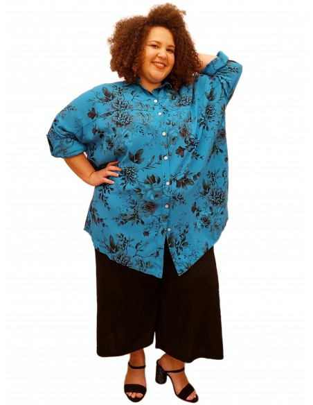 Pantalón Culotte ancho negro