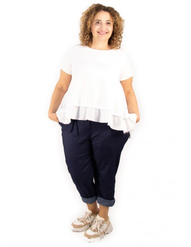 copy of Pantalón pitillo elástico negro