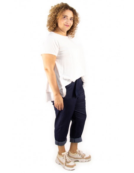 copy of Pantalón pitillo elástico negro