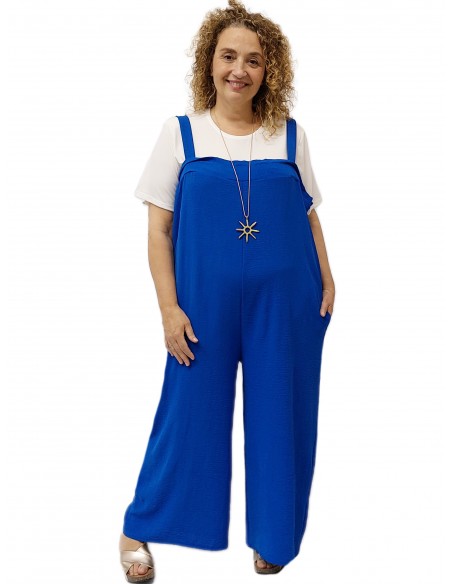 Mono tallas grandes Patricia azul