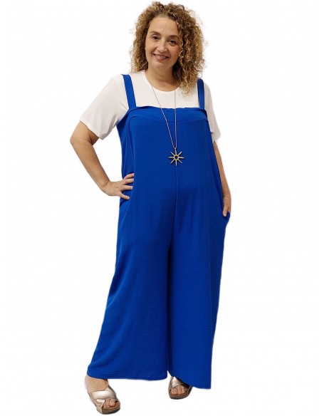 Mono tallas grandes Patricia azul