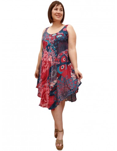 copy of Vestido estampado rayas