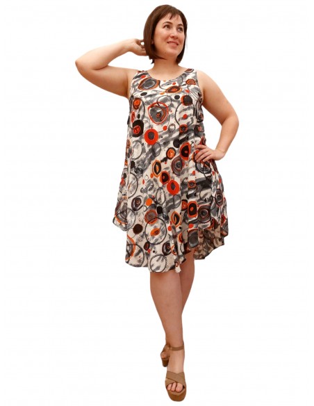 Vestido playa Lunas