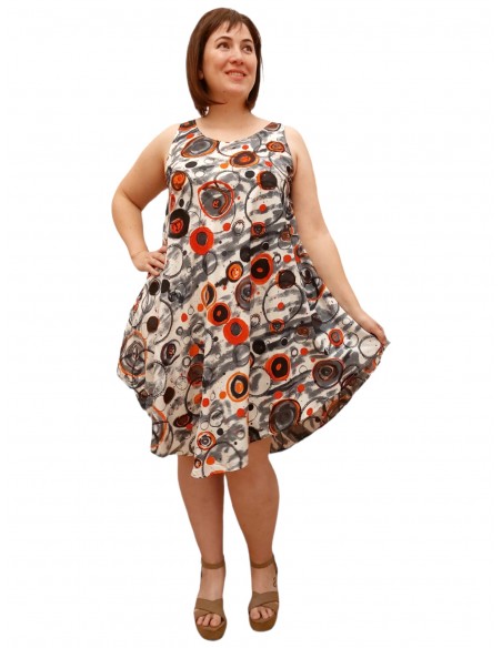 Vestido playa Lunas