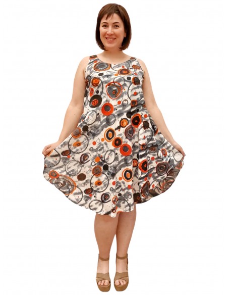 Vestido playa Lunas