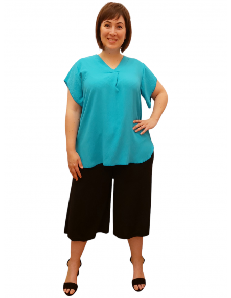 Pantalón Culotte ancho negro