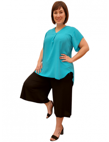 Pantalón Culotte ancho negro