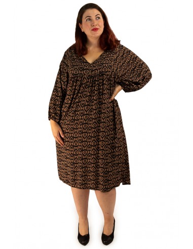 Vestido Ania chocolate