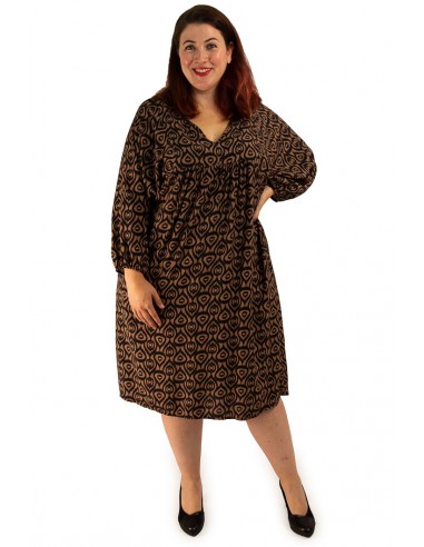 Vestido Ania chocolate