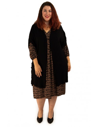 Vestido Ania chocolate