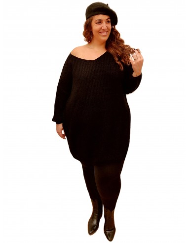 Vestido/jersey Anaí negro