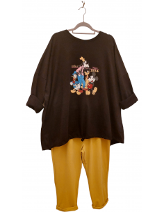Pantalón chándal mostaza 2