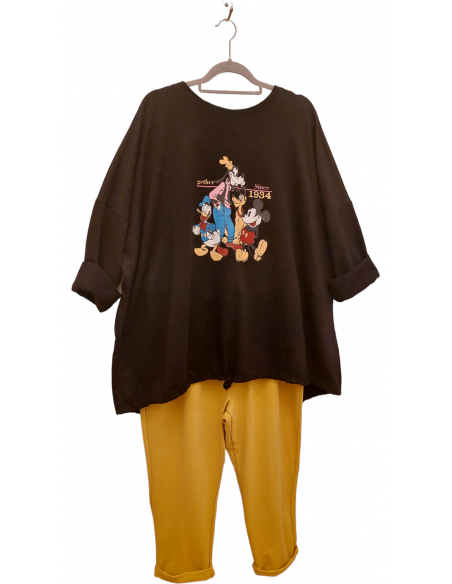 Pantalón chándal mostaza