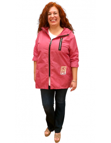 Chubasquero/gabardina fuxia
