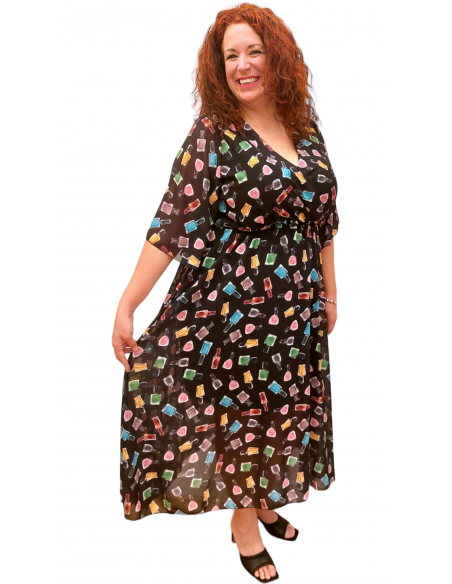 copy of Vestido fiesta verde oscuro