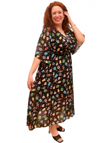copy of Vestido fiesta verde oscuro