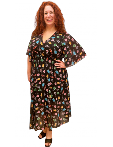 copy of Vestido fiesta verde oscuro