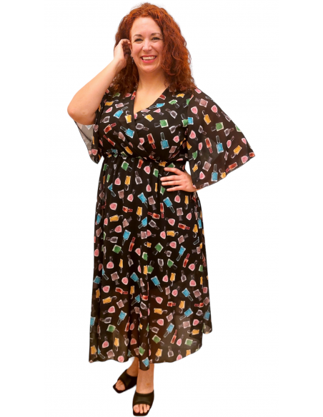 copy of Vestido fiesta verde oscuro