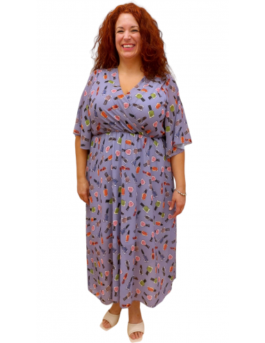 Vestido fiesta Isabella morado