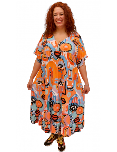copy of Vestido tallas grandes...