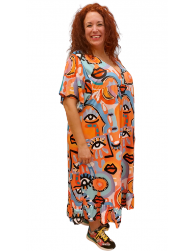 Vestido Pipa naranja