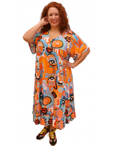 Vestido Pipa naranja