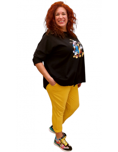 Pantalón chándal mostaza
