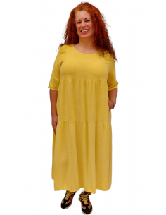 Vestido Graciela amarillo 2