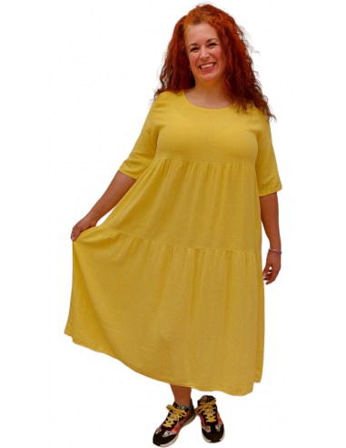 Vestido Graciela amarillo