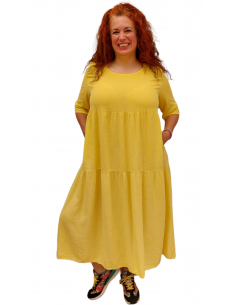 Vestido Graciela amarillo