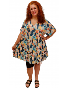 Vestido Pipa corto tucanes 2