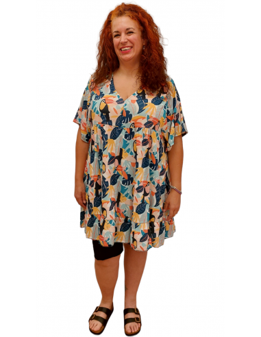 Vestido Pipa corto tucanes