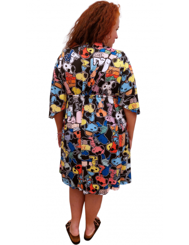 Vestido Lidia multicolor