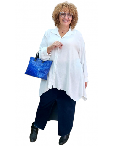 Falda vaquera larga tallas grandes