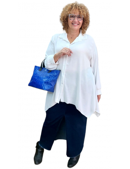 Falda vaquera larga tallas grandes