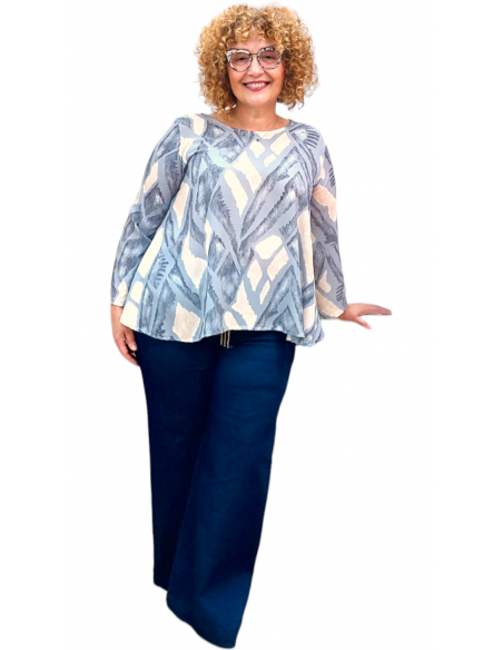 Blusa Calpe gris