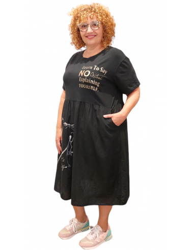 Vestido Candás negro