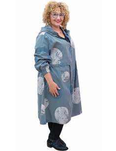 Gabardina sport gris 2
