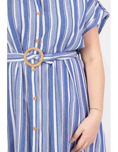 Vestido Rayas Tallas grandes
