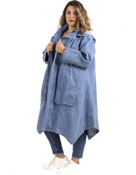copy of Abrigo tallas grandes gris