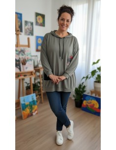 copy of Sudadera Balance verde