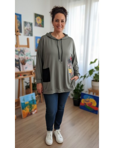 copy of Sudadera Balance verde