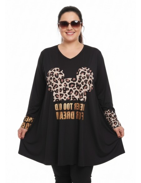 Camiseta trapecio Leo