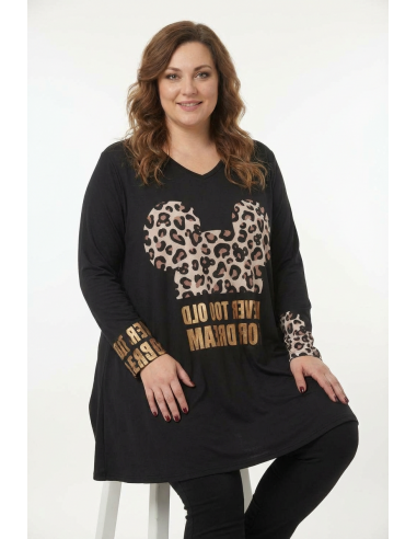 Camiseta trapecio Leo