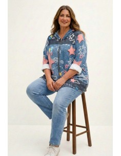 Sudadera patchwork 2