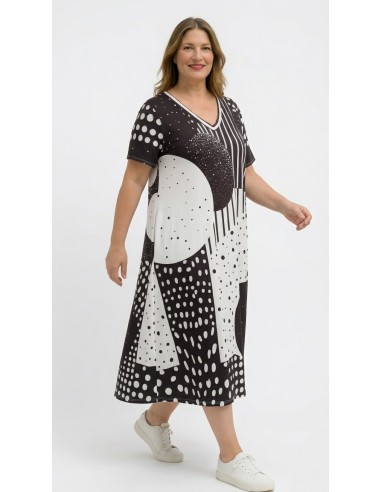 copy of Vestido Largo Estampado de...